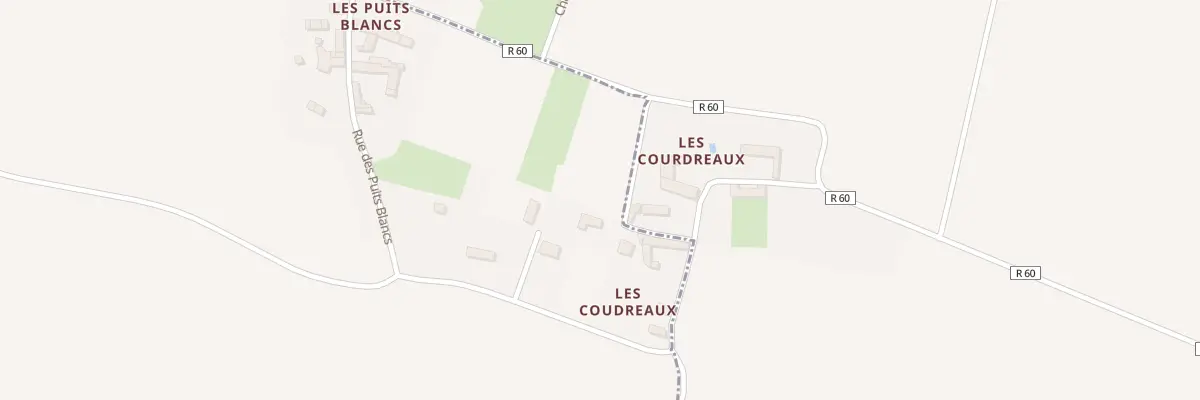 Plan du 8 Les Coudreaux à Roiffé