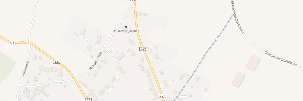 Plan du 34 Av de la Plaine à Latillé