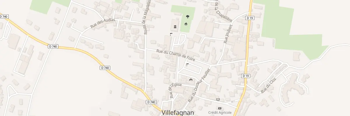 Plan du 23 Pl Edgard Saulnier à Villefagnan