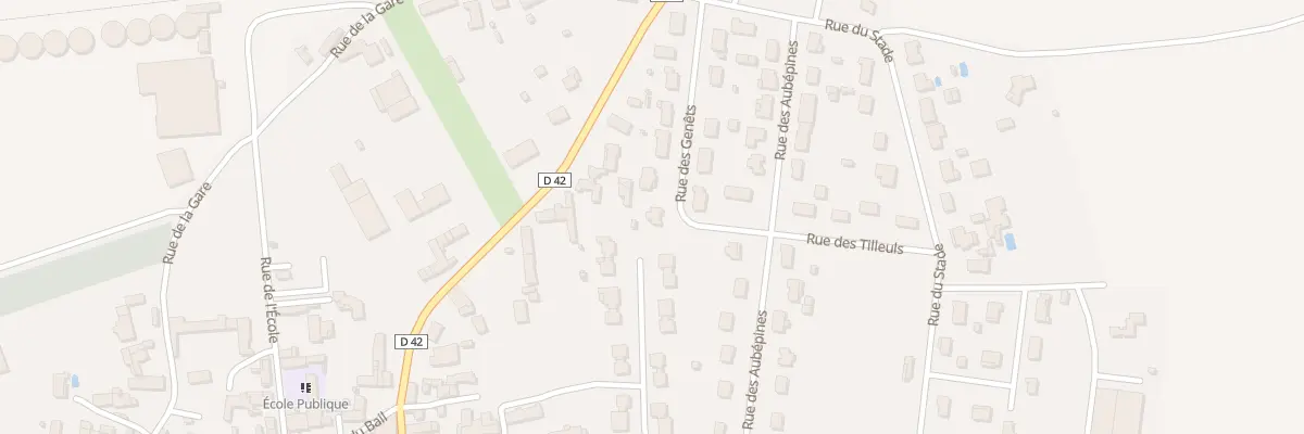 Plan du 2 Rue des Genets à Ayron