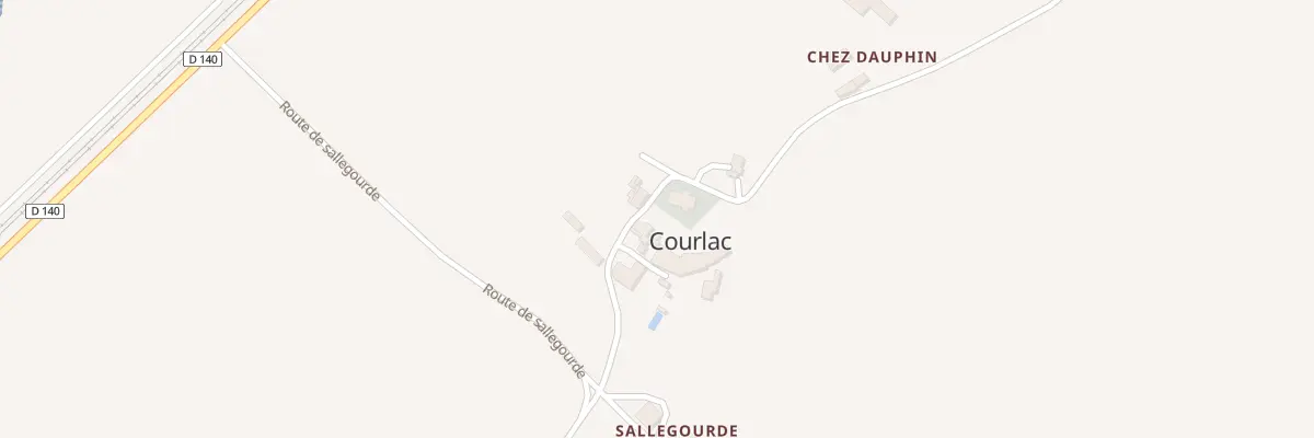 Plan du 5032 Le Bourg à Courlac