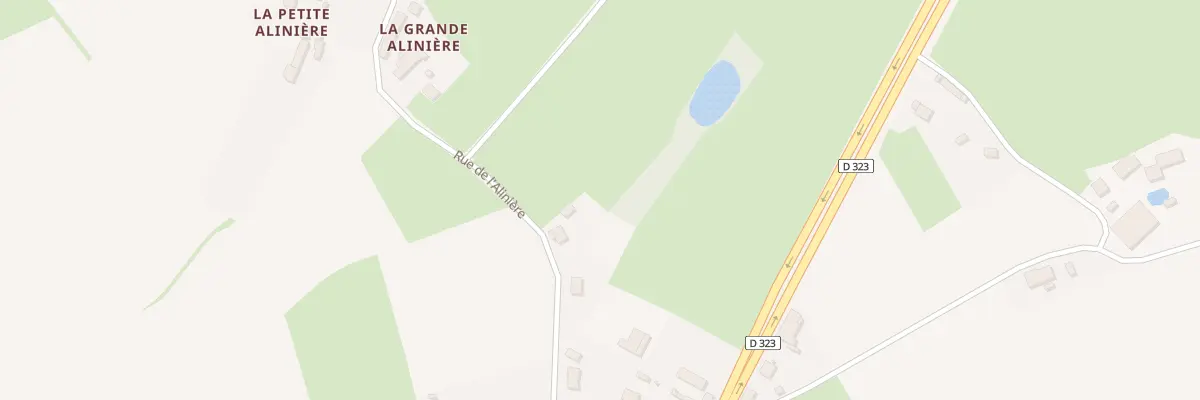 Plan du 5719 Rue de L Aliniere à Cérans-Foulletourte