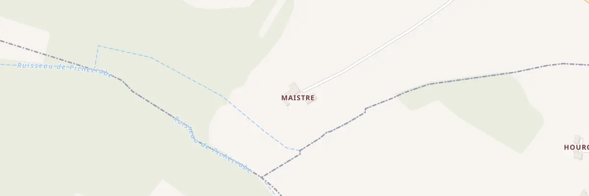 Plan du 5042 A Maistre à Avéron-Bergelle