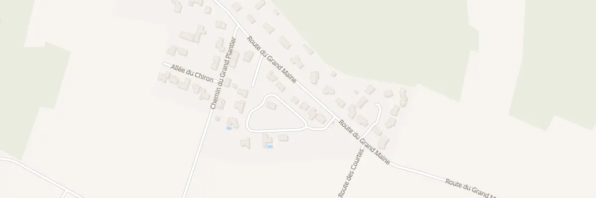 Plan du 5 Grand Plantier à La Couronne
