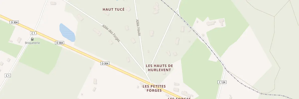 Plan du 5015B All Haute à Lavardin