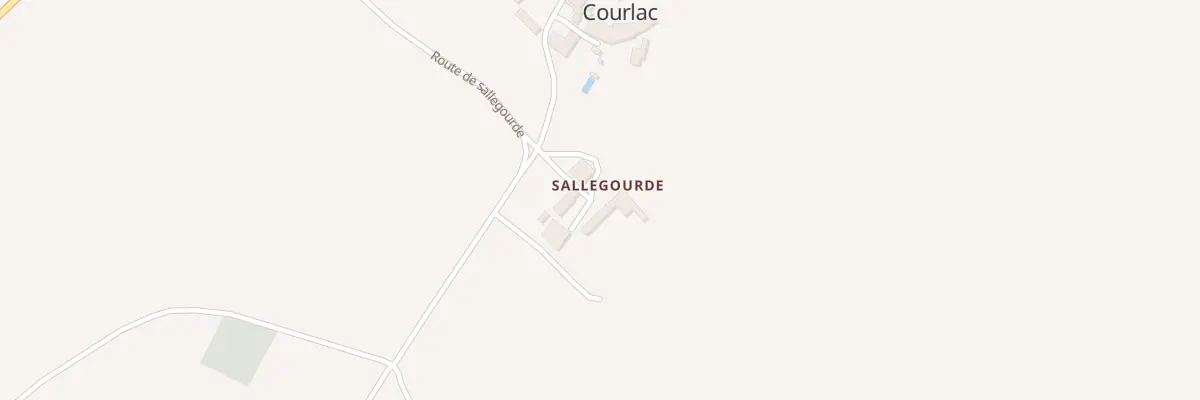 Plan du 5030 Sallegourde à Courlac
