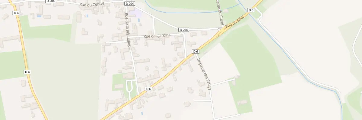 Plan du 63 Rue du Midi à Artagnan