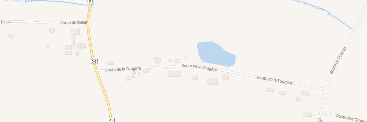 Plan du 5 Rte de la Fougère à Saint-Seurin-de-Prats