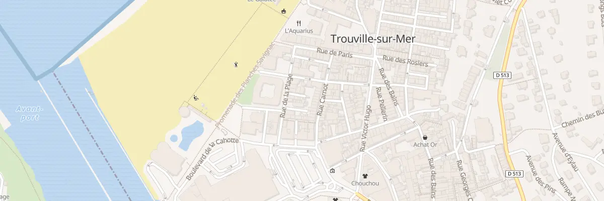 Plan du 8 Imp de la Plage à Trouville-sur-Mer