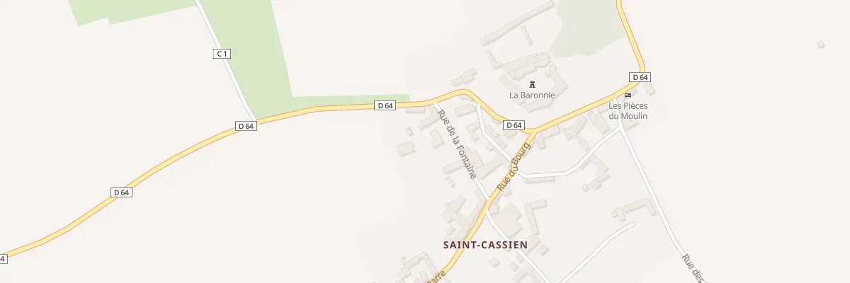 Plan du 1B Rue de la Fontaine à Angliers