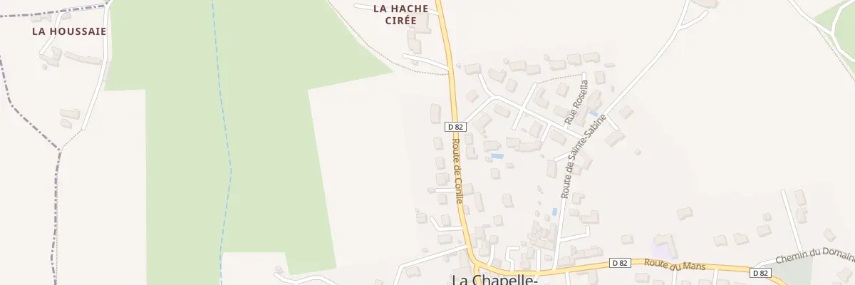Plan du 19 Rte de Conlie à La Chapelle-Saint-Fray