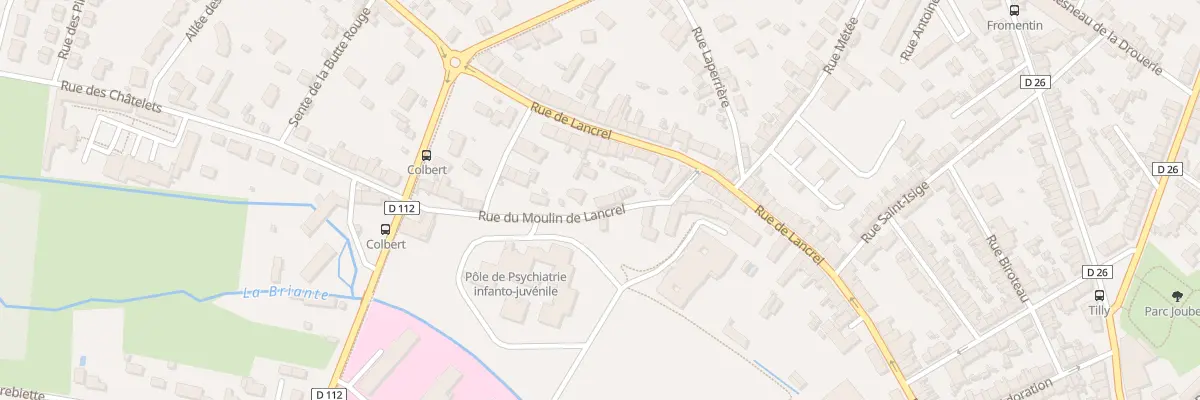 Plan du 13 Rue du Moulin de Lancrel à Alençon