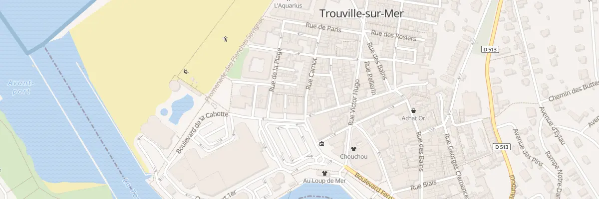 Plan du 5 Rue Carnot à Trouville-sur-Mer