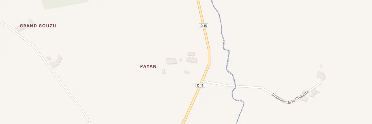 Plan du 1 Payan à Saint-Ferme