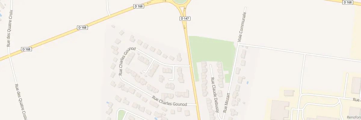 Plan du 51 Rue Charles Gounod à Loudun