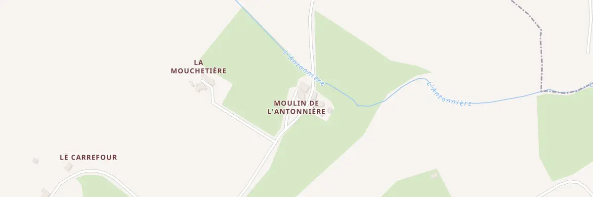 Plan du 5001 Moulin de l’Antonniere à Degré