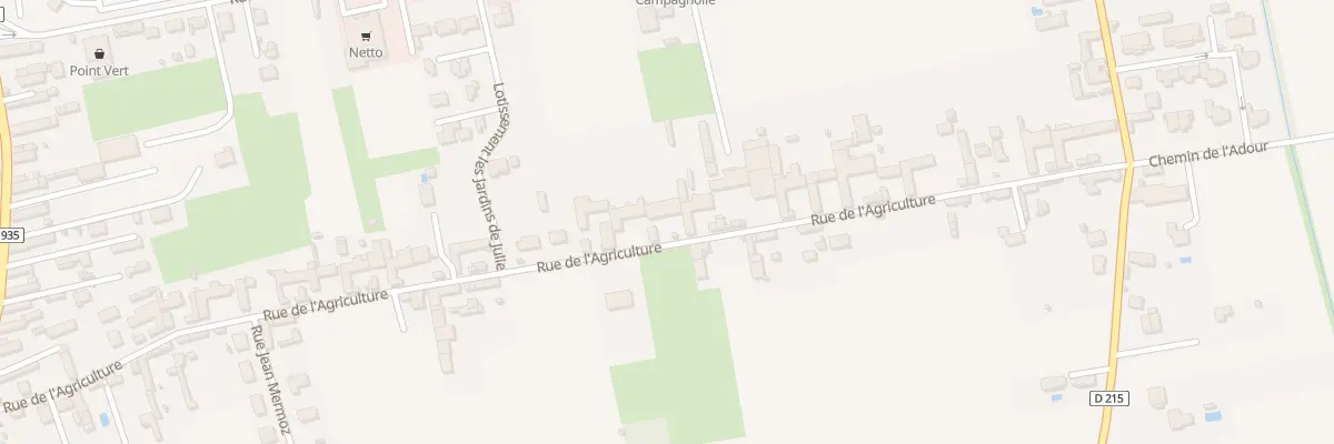 Plan du 32 Rue de l’Agriculture à Laloubère