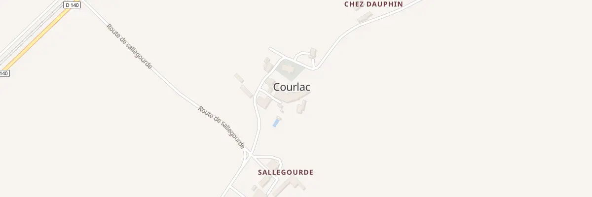 Plan du 5034 Le Bourg à Courlac
