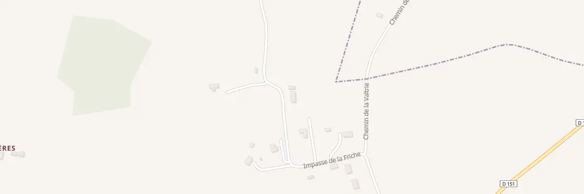 Plan du 470 Imp de la Friche à Cambremer