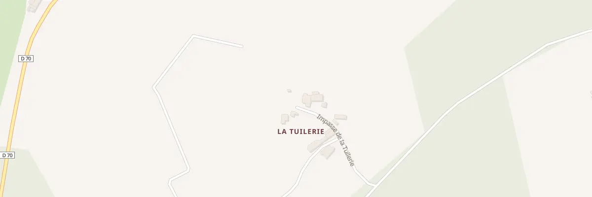 Plan du 180 Imp de la Tuilerie à Courgeac