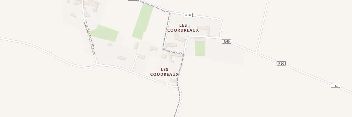 Plan du 6 Les Coudreaux à Roiffé