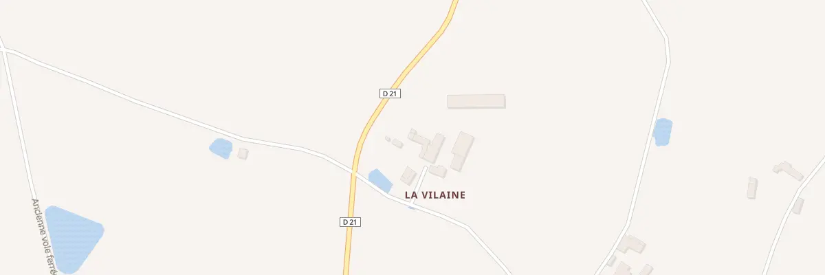 Plan du 5010 La Vilaine à Boivre-la-Vallée