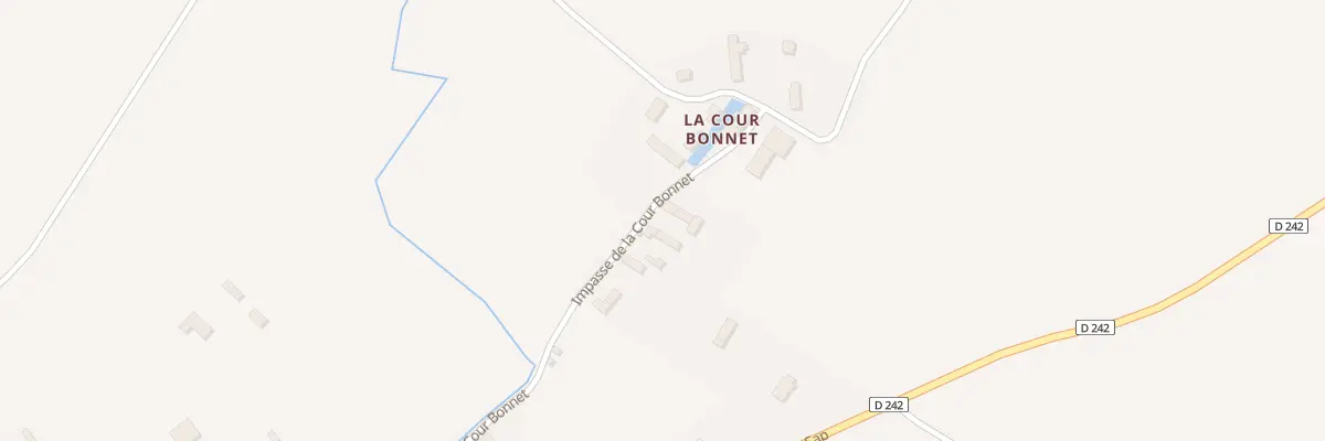 Plan du 294 Imp de la Cour Bonnet à Neauphe-sur-Dive