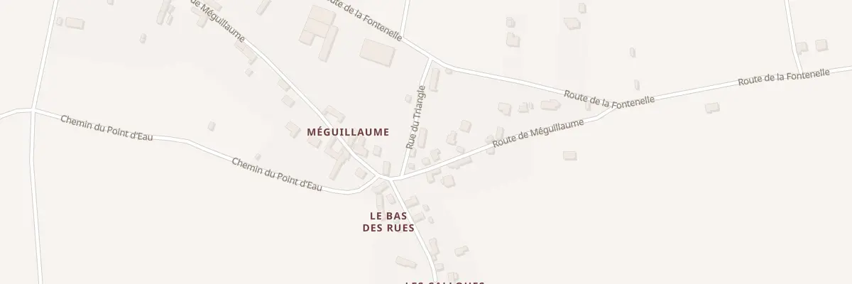 Plan du 3 Rue du Triangle à Gouffern en Auge