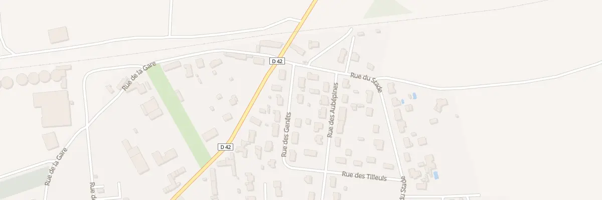 Plan du 9 Rue des Genets à Ayron