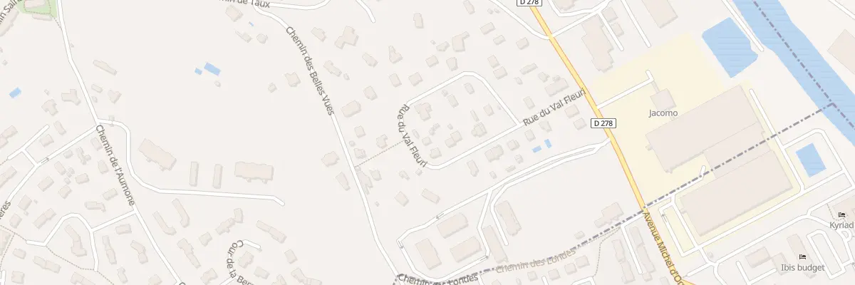 Plan du 14 Rue du Val Fleuri à Deauville