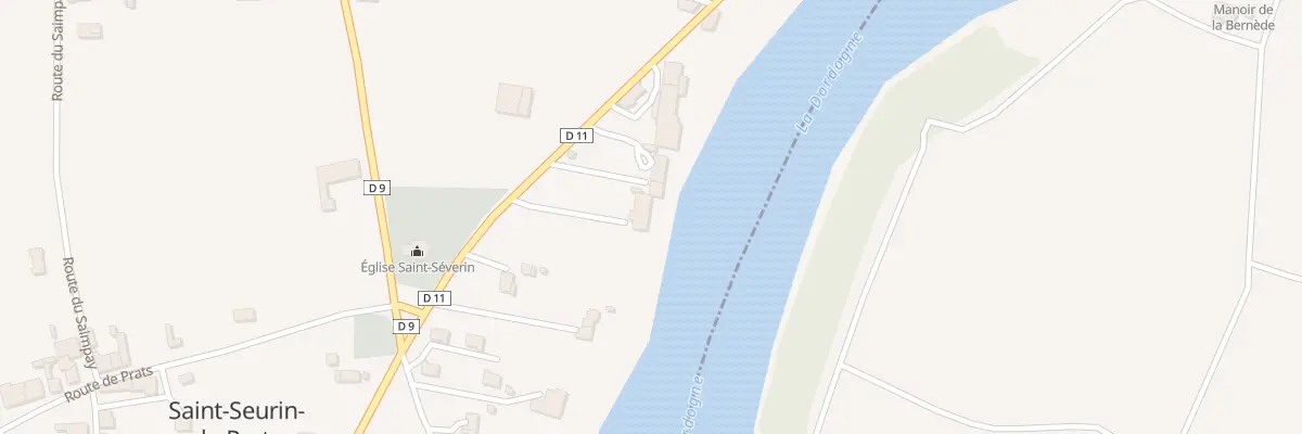 Plan du 153 L’Escribadey à Saint-Seurin-de-Prats