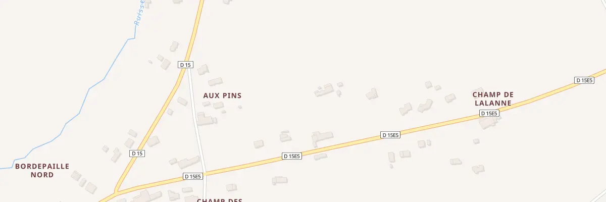 Plan du 5 Aux Pins au Puy