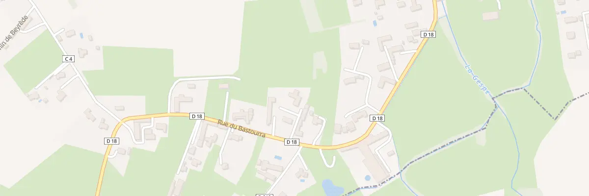 Plan du 5 Imp des Cerisiers à Saint-Martin