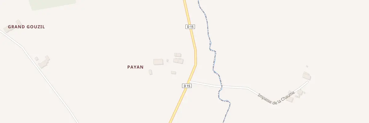 Plan du 2 Payan à Saint-Ferme