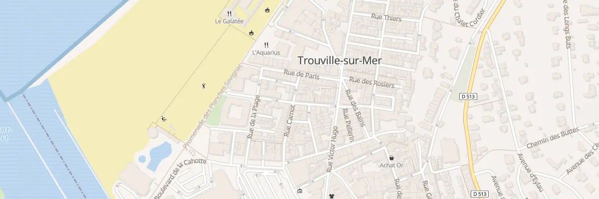 Plan du 28 Rue Carnot à Trouville-sur-Mer