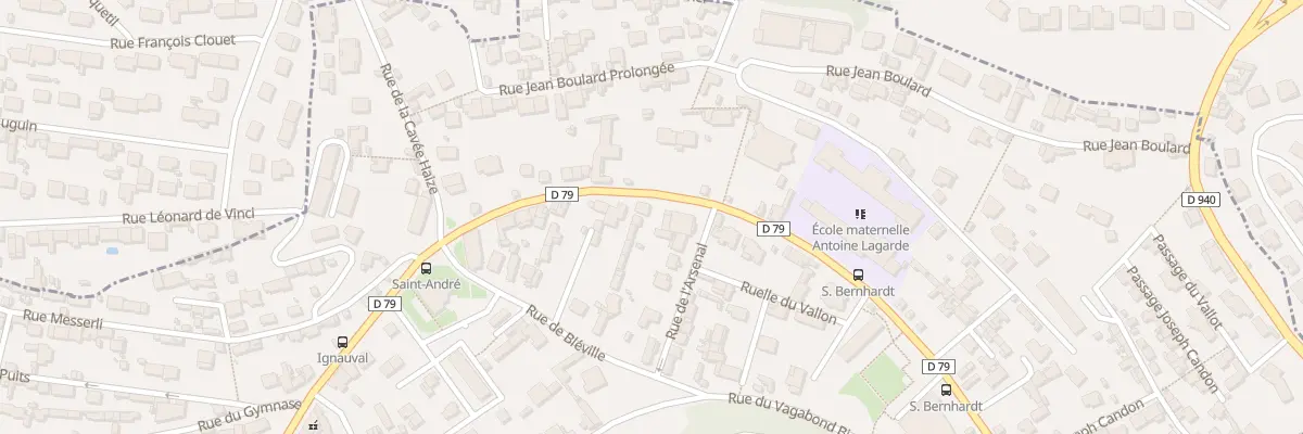 Plan du 67 Rue d’Ignauval à Sainte-Adresse