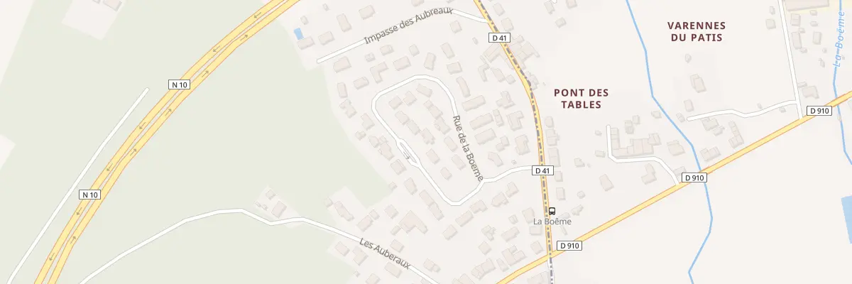 Plan du 6 Rue de la Boême à Roullet-Saint-Estèphe