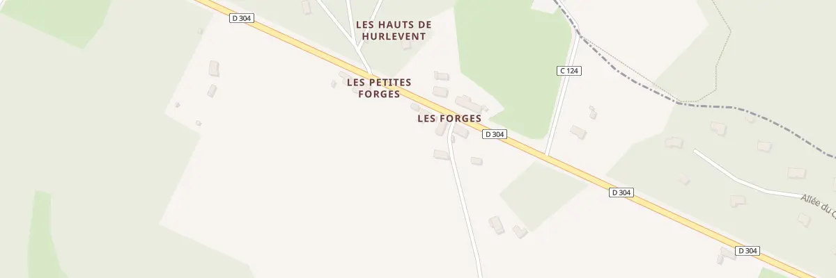 Plan du 5019 Les Petites Forges à Lavardin