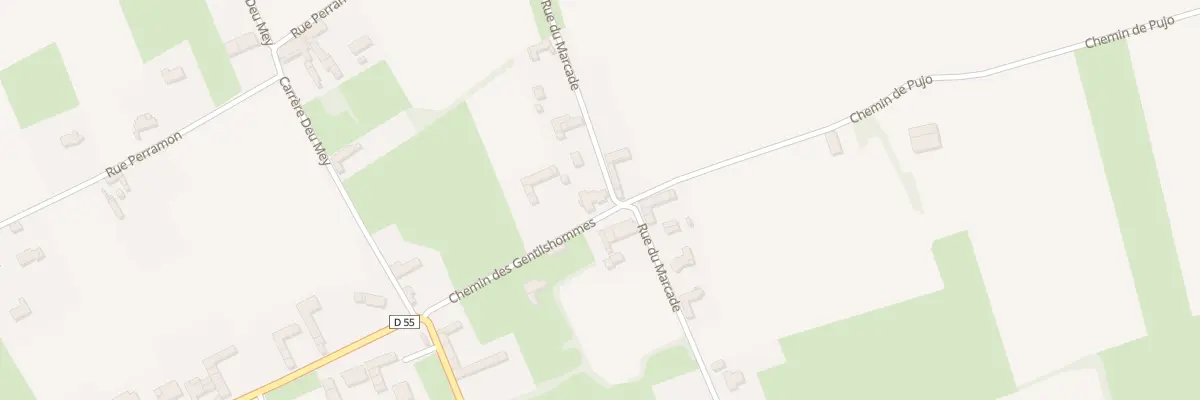 Plan du 17 Rue du Marcade à Lafitole