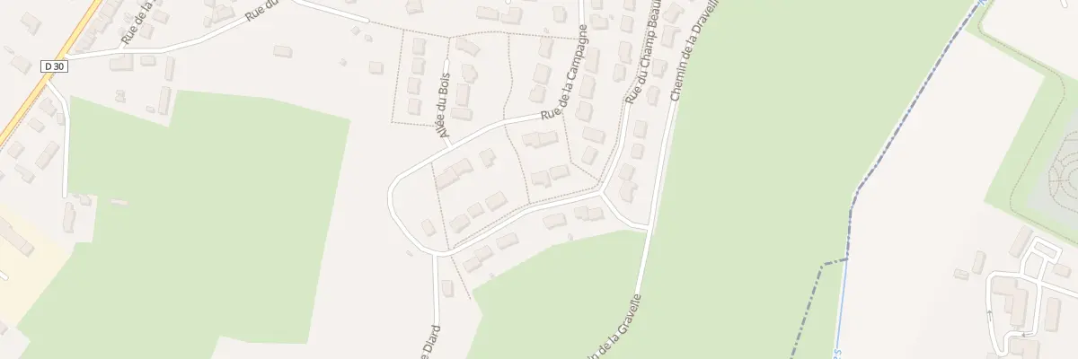 Plan du 28 Rue du Champ Beaumont à Saint-Germain-du-Corbéis