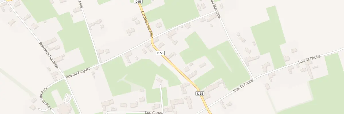 Plan du 10 Rue Lapeyre à Lafitole