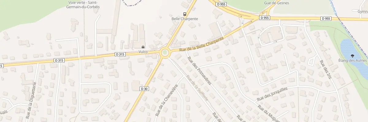 Plan du 2 Rue des Primeveres à Saint-Germain-du-Corbéis