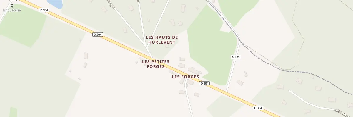Plan du 5022A Les Forges à Lavardin