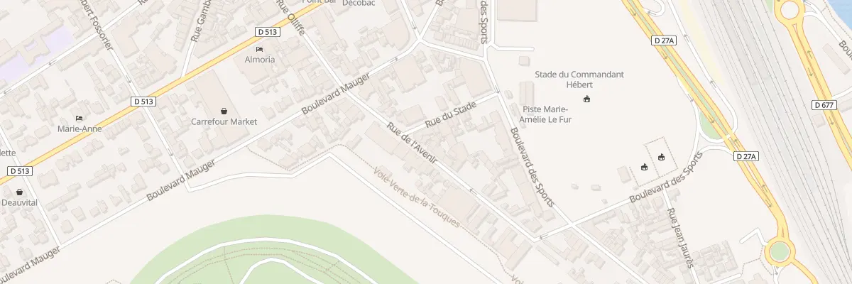 Plan du 27 Rue de l’Avenir à Deauville