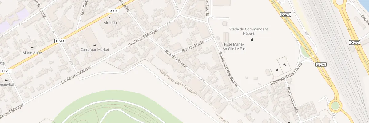 Plan du 29 Rue de l’Avenir à Deauville