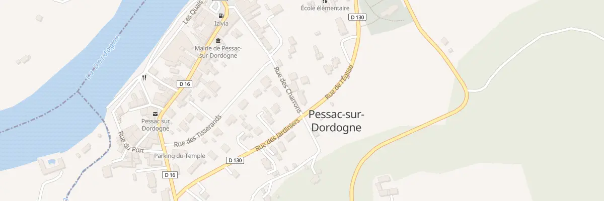 Plan du 21 Rue des Charrons à Pessac-sur-Dordogne