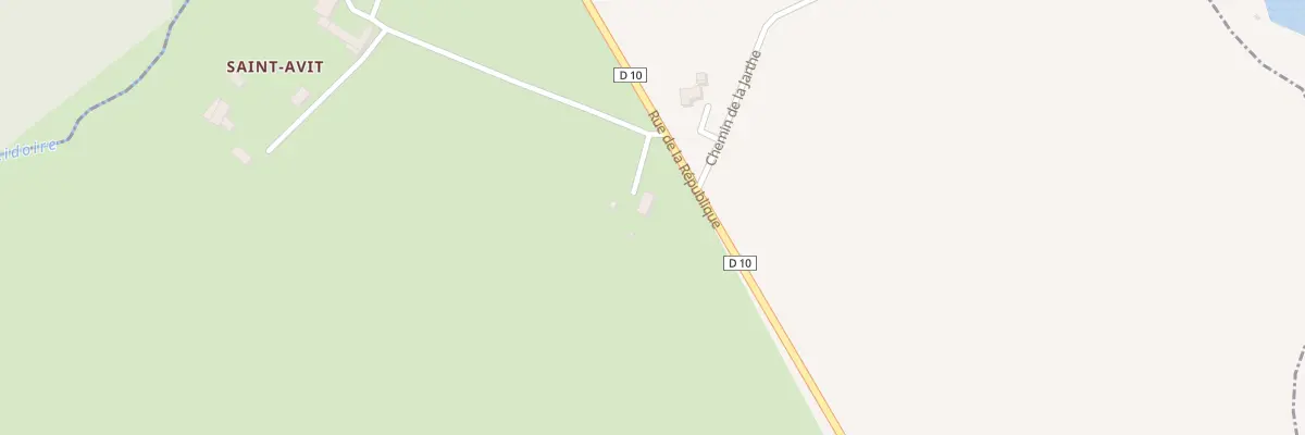 Plan du 25A Saint-Avit à Bonneville-et-Saint-Avit-de-Fumadières
