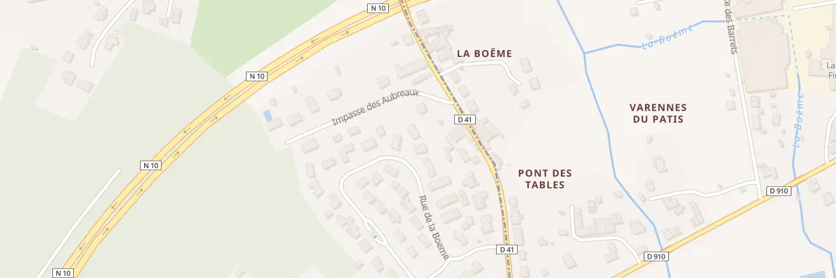 Plan du 37 Rue de la Boême à Roullet-Saint-Estèphe