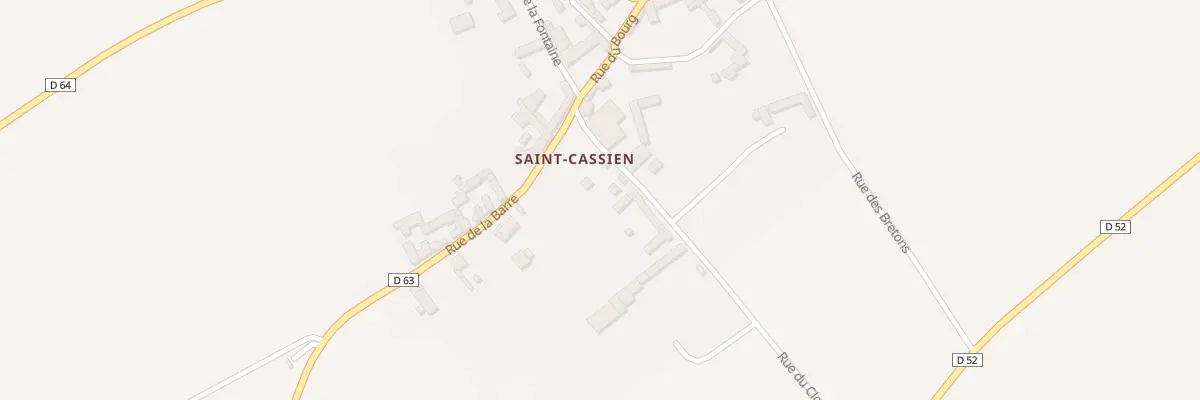Plan du 4 Rue du Clos de la Chasse à Angliers
