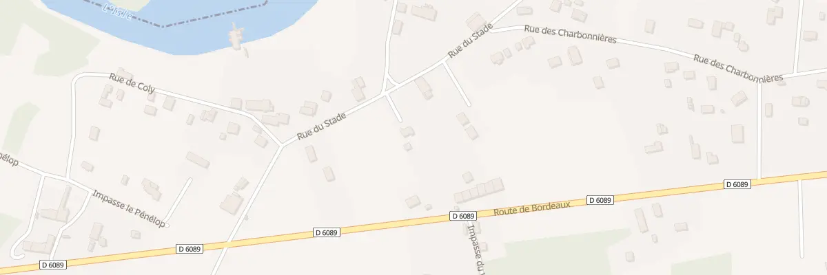 Plan du 258A Rue des Charbonnières à Ménesplet